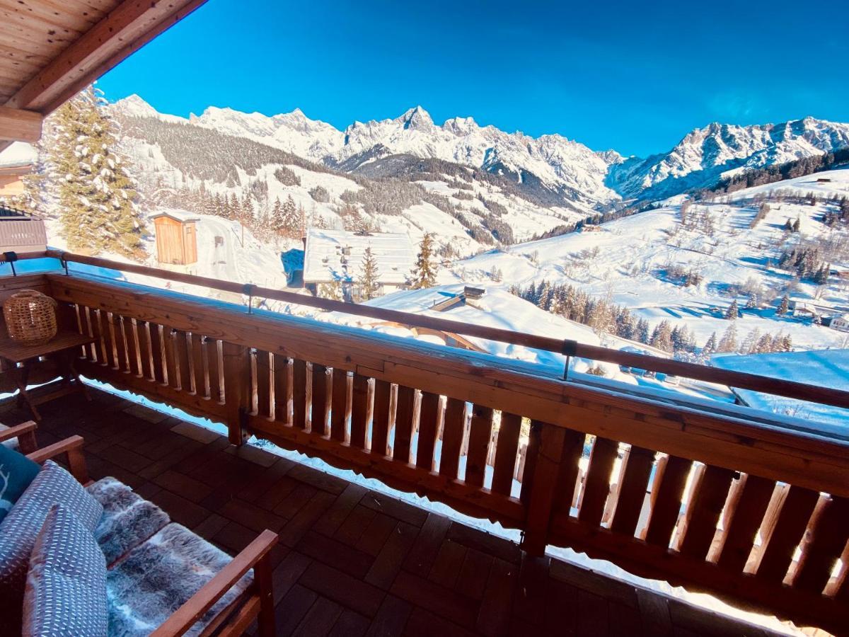 Ski-In & Ski-Out Out Chalet Maria With Amazing Mountain View Мариа-Альм Экстерьер фото